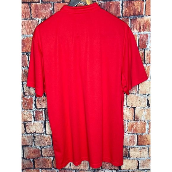 Coca-Cola Coke Red Polo Shirt Embroidered Men’s 2XL XXL Short Sleeve Soda Pop - Picture 3 of 4